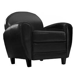 Avis Rendez Vous Deco Fauteuil Club noir