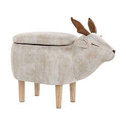 Beliani Repose-pied REINDEER Beige