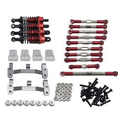 Acheter Kit Métal De Remplacement RC Support De Choc Pour Camions De Voiture WPL HengLong FY Rouge