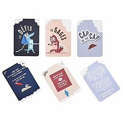 Paris Prix Jeu du Cap ou pas Cap 60 Cartes 9cm Multicolore