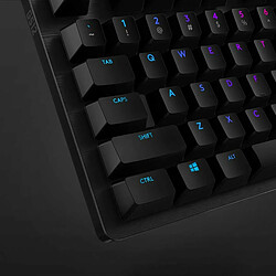 Teclado Logitech G512 Carbon GX Marrón Lightsync RGB 920-009434 pas cher