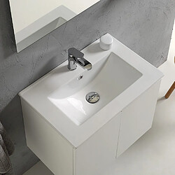 Kiamami Valentina SALLE DE BAIN 60 CM PORTES AVEC MODÈLE BLANC VICTOIRE FOREST