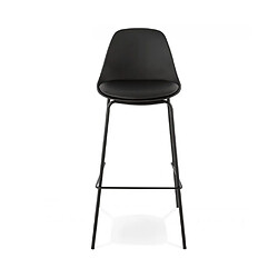 Kokoon Design Tabouret de bar design ESCAL BLACK 44,5x44,5x95,5 cm