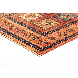 Vidal Tapis de laine 155x105 brun Kashkuli