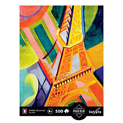 SentoSphère Puzzle 500 pieces - tour Eiffel - robert delaunay