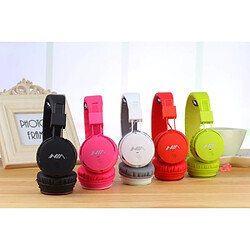 Avis Casque sans fil bluetooth NIA X2 4-en-1 avec microphone support lecteur micro SD / Radio FM / Câble 3,5 mm - Gris