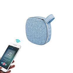 Universal Haut-parleur Bluetooth portable en tissu Support USB extérieur Carte TF Subwoofer stéréo Haut-parleur stéréo sans fil 10W | Haut-parleur portable (bleu)