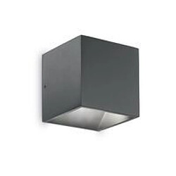 Ideal Lux Applique murale Anthracite RUBIK 1 ampoule