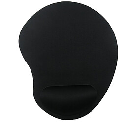 Tapis de repose-poignet de souris Soulagement de la douleur au poignet parfait pour le bureau d'ordinateur portable - Noir