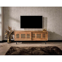 Lisa Design Dawan - meuble tv - portes coulissantes - 135 cm