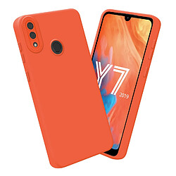 Acheter Cadorabo Coque Huawei Y7 2019 / Y7 PRIME 2019 Etui en Orange