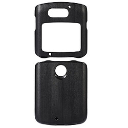 Coque en TPU + PU noir pour votre Motorola Razr 5G