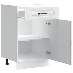 Acheter vidaXL Armoire de cuisine Kalmar blanc bois d'ingénierie