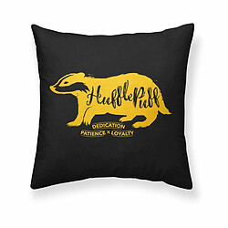 Housse de coussin Harry Potter Hufflepuff Noir 50 x 50 cm