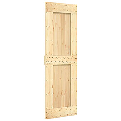 vidaXL Porte NARVIK 70x210 cm bois massif de pin