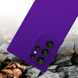 Cadorabo Coque Samsung Galaxy S22 ULTRA Etui en Lilas pas cher