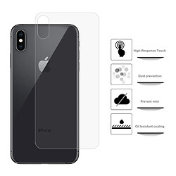 Wewoo Protection dorsale en PET pour dos droit de 100 PCS 0.1mm HD pour iPhone X / XS pas cher