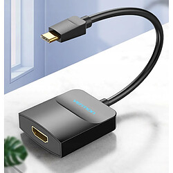 GUPBOO VENTION Adaptateur USB TYPE-C -> HDMI 4K@30Hz 15cm,JL2086