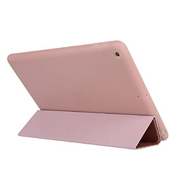 Acheter Wewoo Housse Étui Coque Pour iPad 10,2 pouces en cuir TPU horizontal Flipavec support à trois rabats or rose