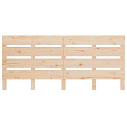 Acheter Maison Chic Tête de lit moderne pour chambre - Décoration de lit 150x3x80 cm Bois massif de pin -MN69931