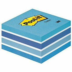 Notes Adhésives Post-it Bleu pastel 76 x 76 mm (72 Unités)