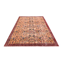 Vidal Tapis de laine 262x173 rose Ultra Vintage pas cher