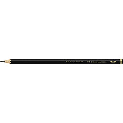 FABER-CASTELL Crayon graphite PITT GRAPHITE Matt, dureté 2B ()