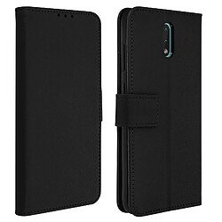 Avizar Housse Nokia 2.3 Étui Folio Porte carte Support Vidéo noir