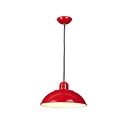 Elstead Lighting Suspension Franklin Métal Rouge