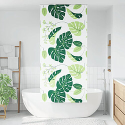 vidaXL Store enrouleur de douche 110x240 cm largeur du tissu 106 cm