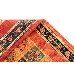 Vidal Tapis de couloir en laine 202x84 rouge Kashkuli pas cher