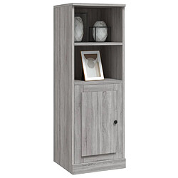 Avis vidaXL Buffet haut sonoma gris 36x35,5x103,5 cm bois d'ingénierie