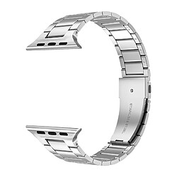 Avizar Bracelet pour Apple Watch 41mm / 40mm / 38 mm Maillons Acier Argent