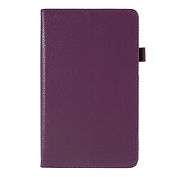 Etui en PU violet foncé pour votre Samsung Galaxy Tab A 8.0 Wi-Fi (2019) SM-T290