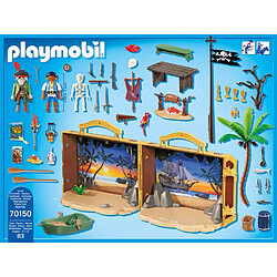 Playmobil® Playmobil - Valise L'Île des Pirates (PL70150)