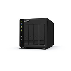 QNAP TS-451D2-4G Serveur NAS 32To 2.0GHz 4 Bay SATA 6.0Go/s USB Ethernet Noir