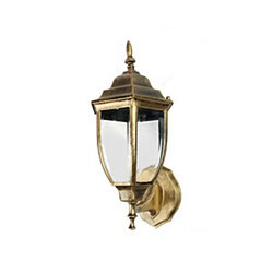 Tradex GARDEN LANTERNE APPLIQUE MURALE LAMPE EXTÉRIEURE RÉTRO MURALE ES09 BRONZE