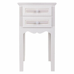 Acheter Table de Nuit Alexandra House Living Blanc 28 x 69 x 38 cm