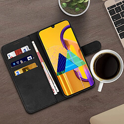 Avis Avizar Étui Galaxy M31 / M30s / M21 Porte-cartes Fonction Support Aspect Grainé Noir