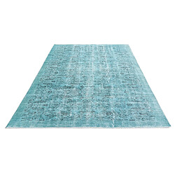 Avis Vidal Tapis de laine 272x175 turquoise Ultra Vintage