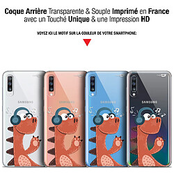 Avis Caseink Coque arrière Samsung Galaxy A70 (6.7 ) Gel HD [ Nouvelle Collection - Souple - Antichoc - Imprimé en France] Sketchy Dinausaure