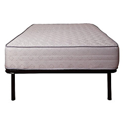 Acheter Alter Matelas orthopédique carré et demi, Made in Italy, rembourrage en polyuréthane et fibre hypoallergénique, revêtement en tissu jacquard, 120x190h24 cm, Blanc