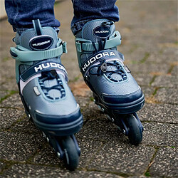 Hudora Patins à roulettes Leon 2.0 ocean Taille 33 - 36