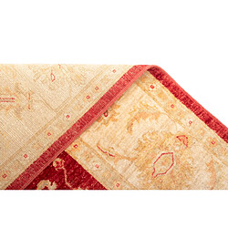 Avis Vidal Tapis de laine 199x203 rouge Kaizar