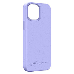 BIGBEN Coque iPhone 13 mini Natura Lavande - Eco-conçue Just Green