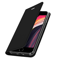 Housse iPhone SE 2020 et 2022, 7 et 8 Porte-carte Support Vidéo Dux Ducis noir