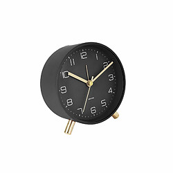 Acheter Karlsson Horloge réveil en métal Lofty - Diam. 11 cm - Noir