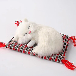 Universal Coussin de tissu animal pour chat dormant modèle de décoration de la maison - Peluche de poupée simulée (A04) pas cher