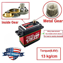 Avis Power HD #PH/LF-13MG Metal Gear Digital High Torque Servo 13Kg/ 0.12 Sec @6.V pour 1/10 Crawler & Buggy