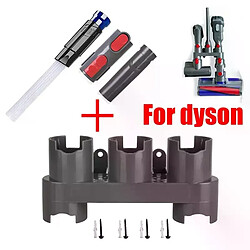 Avis Support de rangement pour aspirateur Dyson V7 V8 V10, pièces d'aspirateur, support de brosse, outil, Base de buse, dock, Station, accessoires